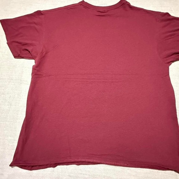 Tom Petty Lyric Graphic T-shirt Burgandy Large Delta Tag - Picture 5 of 5